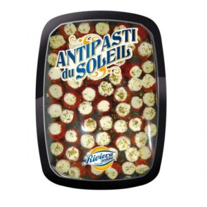 Mini poivrons farcis au chèvre - barquette